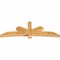 Ekena Millwork Alberta Rough Sawn Timber Gable Bracket, Western Red Cedar, 96"W x 32"H x 6"D x 6"F, 8/12 Pitch GBW096X32X0606ALB00RWR - alternate 3